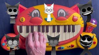 WENDA THEME (INCREDIBOX SPRUNKI) / PHASE 1,2,3,4,5 & 6 ON A CAT PIANO