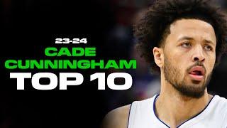 Cade Cunningham Top 10 Plays of the 2023-24 NBA Season (Highlights)