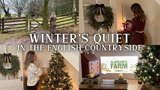 Winter Quiet: Country Christmas Tree, Closing the Shop and Cosy Evenings at Home | Slow Living Vlog