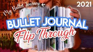 Bullet Journal FLIP THROUGH 2021 PLAN WITH ME