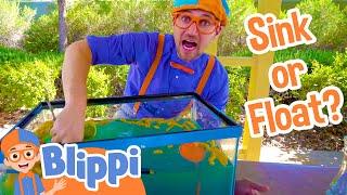 Sink or Float | Blippi Full Episodes | Science Videos for Kids with Blippi | Blippi Toys