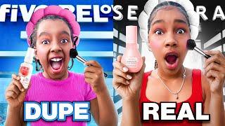 REAL VS DUPE MAKEUP & SKINCARE!