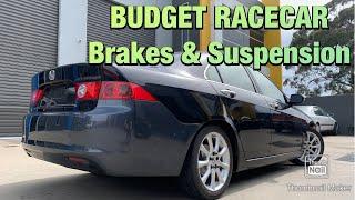 BUDGET K24 RACECAR GETS BUDGET BRAKE & SUSPENSION UPGRADES!