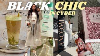 The reality of a black female Cyber Engineer | struggles, pistachio matcha, new skincare & hair