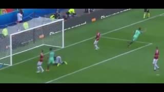 cristiano ronaldo goal.portugal vs hungary euro 2016