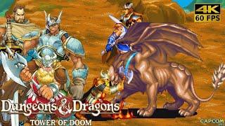 Dungeons & Dragons: TOD - 3Players [Arcade / 1990] 4K 60FPS