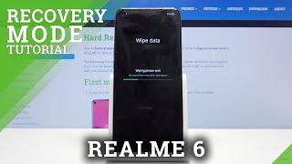 Wipe Data in REALME 6 – Restore Defaults / Hard Reset by Recovery Mode