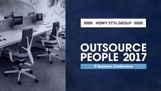 Видеосъемка IT конференции. Outsource people. Съемка презентаций в Киеве.