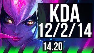 EVELYNN vs KINDRED (JGL) | 12/2/14, Godlike | KR Diamond | 14.20