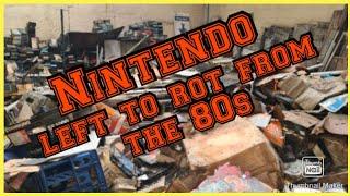 NINTENDO LEFT TO ROT FROM THE 80S...AND SO MUCH MORE AMAZING RETRO