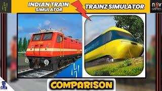Indian Train Simulator vs Trainz Simulator - Game Features Comparison 2020