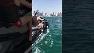 Jet Ski Ride in Dubai | Amazing Views of Dubai | Deep Sea #jetski #dubai #uae #jetskidubai