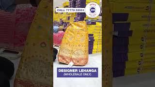 Shop Designer lehanga from JALAN MEGA MART #lehanga #textile #surat #jalanmegamart #factorytoretail