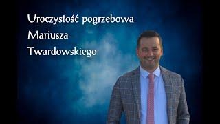 Uroczystość pogrzebowa Mariusza Twardowskiego 20.11.2021