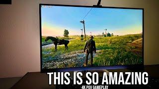 Red Dead Redemption 2 Looks BEAUTIFUL on an INNOCN 27" 4k Mini LED | 4k Gameplay w/ RTX HDR