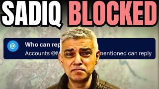 Sadiq Khan DIBLOKIR... (Media Sosial)