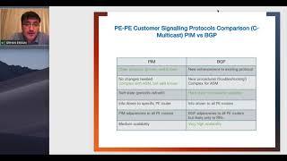 CCIE SP Design and Theory -  MVPN - C Multicast Signalling Protocols PIM vs BGP Comparison