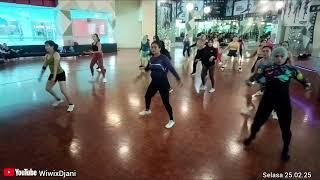 Choreo 2 Kanan Kiri Aerobic Mahir Mahesa Ayu Atlas Sby Selasa 250225 | Wiwix Djani