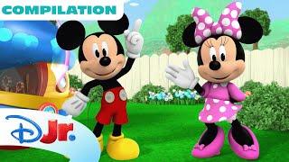 Every Me & Mickey Vlog | Mickey Mouse Compilation | Music, Dance, DIY & Story Time! | @disneyjr