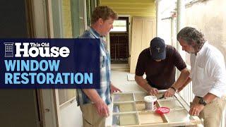 How to Restore Antique Windows | This Old House