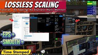 MSFS 2020*Better Performance, FPS, Clarity & Smoothness* Works for ALL GPU's . No VR
