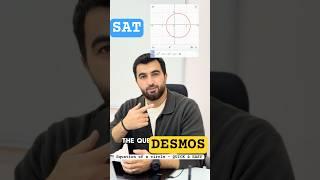 Learn the easiest and fastest way to find the radius of a circle  Using Desmos Calculator! 