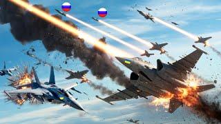 Ukraine shocked! Russian anti-aircraft laser gun shoots down Ukrainian fighter jet - ARMA 3