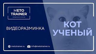 Видеоразминка "Кот ученый"