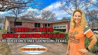 801 DeLeon St Denison - Easy Life Realty