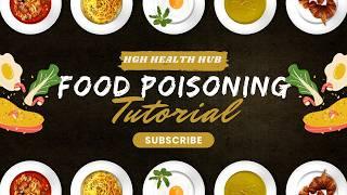 Food poisoning Symptoms and what to do