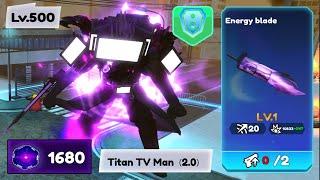 Titan Tv man 2.0 + Energy blade & Event│[Wkly]Skibidi Toilet Battle│Hapeto