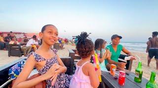 Dinner at Laboma Beach | Accra, Ghana