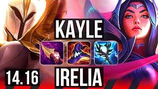 KAYLE vs IRELIA (TOP) | 9/1/4, Legendary | EUW Master | 14.16