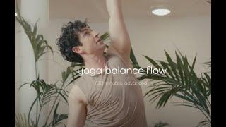 Balance Flow | Vinyasa Yoga Flow Intermediate | 30-minutes | yogahub