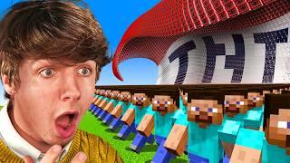 Extreme TNT Natural Disasters in Minecraft!