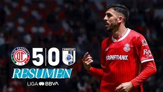 TOLUCA 5-0 QUERÉTARO J9 | ¡El Diablo anda suelto! | Clausura 2025