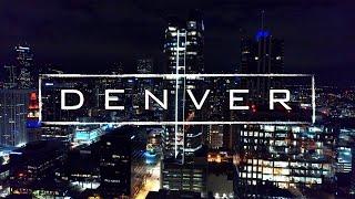 Denver, Colorado By Night | 4K Drone Footage