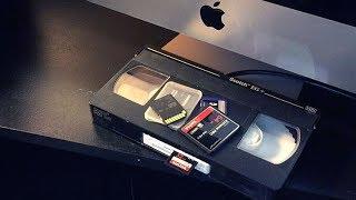 Turning An Old VHS Tape Into A Retro SD Card Reader