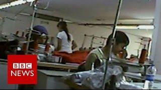 Undercover: The Refugees Who Make Our Clothes (Panorama) - BBC News
