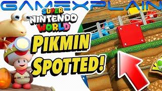 Captain Toad & Hidden Pikmin Found at Super Nintendo World!