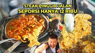 MANTAN CHEF RESTO BINTANG 5 BUKA STEAK JALANAN HARGA 12 RIBU!