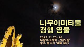 나무아미타불 경행염불(231125 영주 용두사 아미타대불전, 1시간 20분)