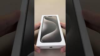 iPhone 15 Pro Max unboxing!