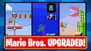 Super Mario Bros. but NEW power-ups, enemies, bosses, graphics, and MORE!!!