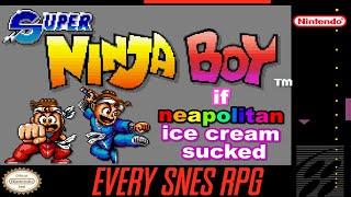 The Super Ninja Boy "review" | Jason Graves | EVERY SNES RPG #13