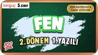 5.Sınıf Fen 2.Dönem 1.Yazılıya Hazırlık  #2025