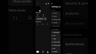 How to turn on Dark mode on tiktok android