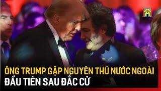 Ông Trump gặp Nguyên thủ nước ngoài đầu tiên sau đắc cử | Tin quốc tế