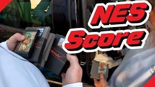 Landing a Stack of NES Games at the Boot Fair - Video Game Hunting