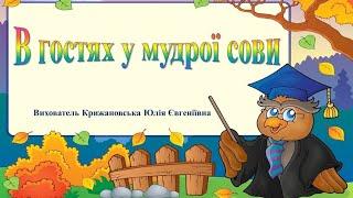 Логіко-математичний розвиток "В гостях у мудрої сови". Середня група